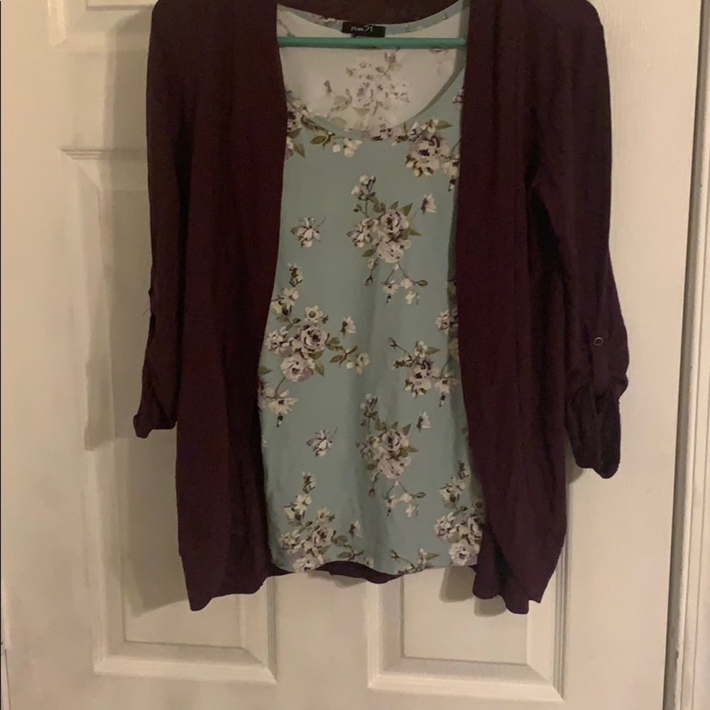Sweater and Shirt combo